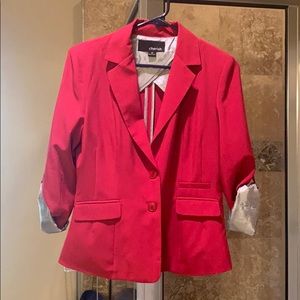 Crimson blazer